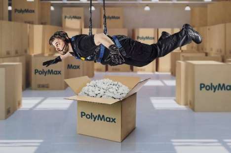 Max the plumber is hanging from the ceiling, Mission Impossible style, trying to get his hands on the Sample Packs of PolyMax Push Fit Fittings