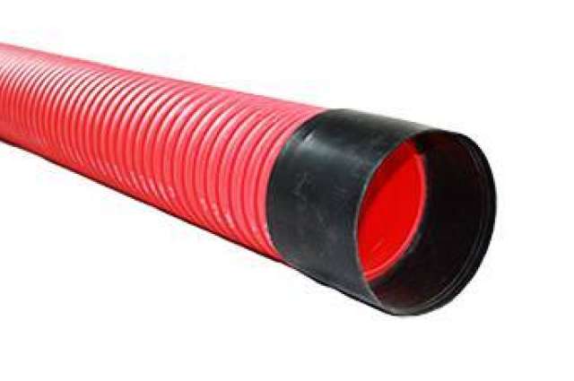 100mm x 2m Red Ridgiduct Power HV ENATS 12-24 