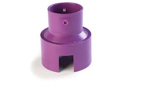 100mm x 60mm Unslotted Reducer Scottish Lighting Purple